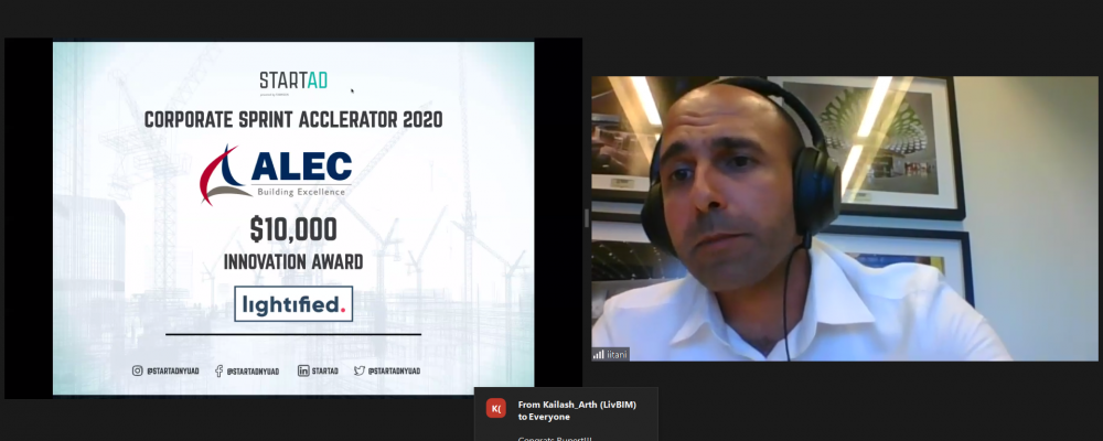 Lightified Receives ALEC Innovation Award At StartAD’s Corporate Sprint Accelerator