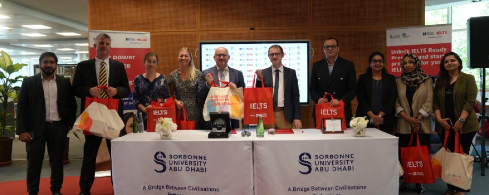 British Council UAE Sign New IELTS Partnership With Sorbonne University Abu Dhabi