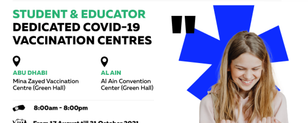 Walk-In Vaccination Centers For Students, Educators And School Community Open In Abu Dhabi And Al Ain