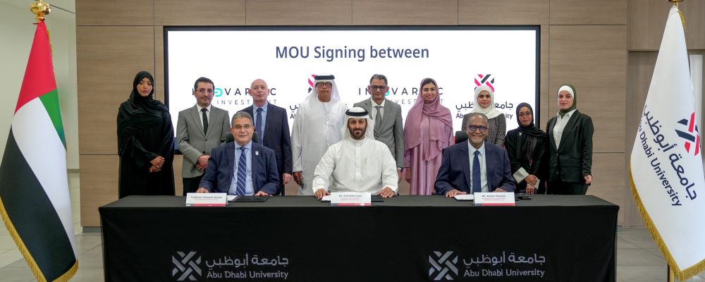 Inovartic Investment And Abu Dhabi University Forge Partnership To Further Advance Technological Developments In The UAE