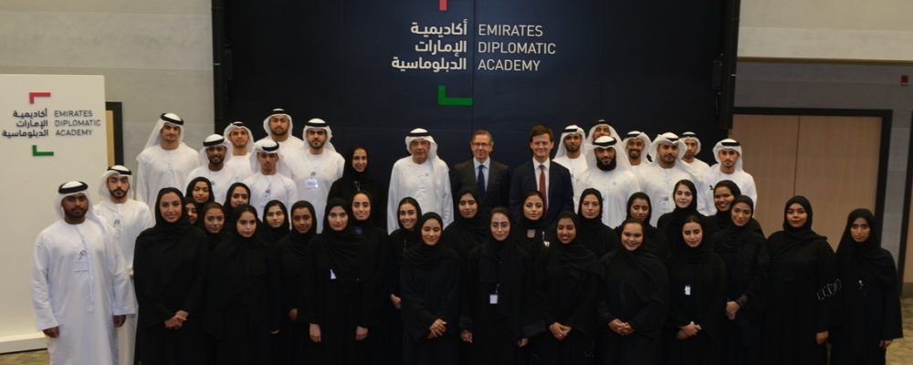 His Excellency Zaki Anwar Nusseibeh Welcomes New Cohort Of  Emirates Diplomatic Academy Students During Orientation Week