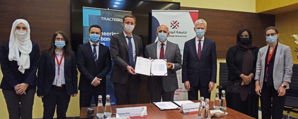 Abu Dhabi University Signs An MoU With Tractebel