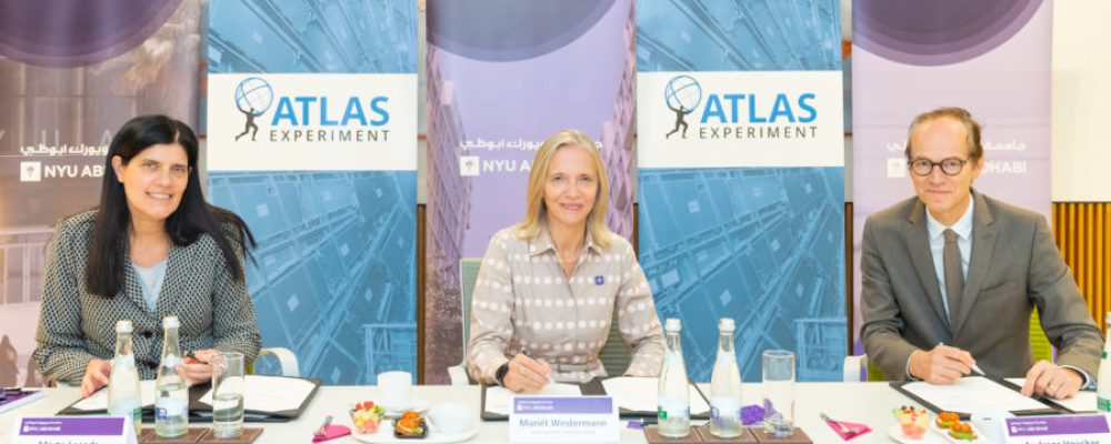 NYU Abu Dhabi Represents UAE In Joining The ATLAS Experiment At CERN