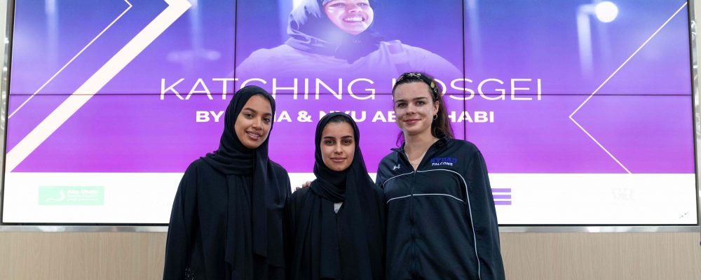 NYU Abu Dhabi And Fatima Bint Mubarak Ladies Sport Academy Host The First Women’s Only Marathon Relay Race Series, Katching Kosgei