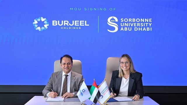 Sorbonne University Abu Dhabi And Burjeel Holdings Forge Partnership To Advance Academic, Training, And Research Excellence In Healthcare