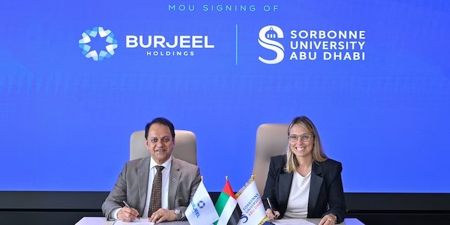 Sorbonne University Abu Dhabi And Burjeel Holdings Forge Partnership To Advance Academic, Training, And Research Excellence In Healthcare