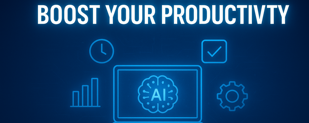 Top 12 AI Tools To Boost Your Productivity By TheBlueWhale.ai