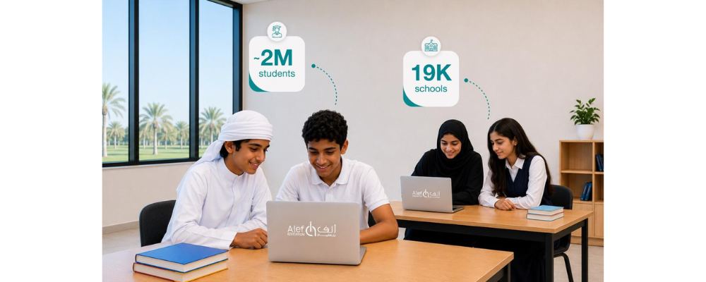 Alef Education Nears Historic Milestone Of Two Million Registered Students Worldwide