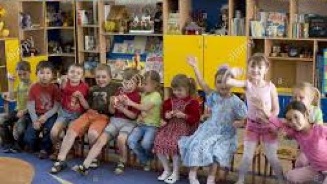 German kindergarten nursery